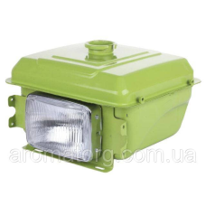 Бак паливний TT AGRO MOTO з фарою на мотоблок із дизельним двигуном 190N, штуцер 8 мм