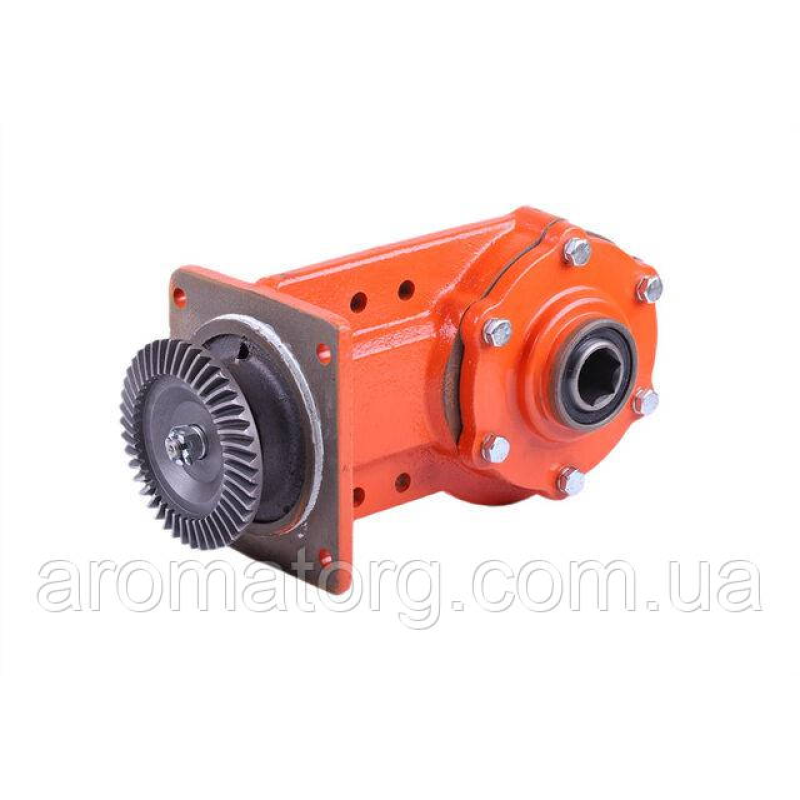 Редуктор нижній у зборі TT AGRO MOTO на мотоблок 178/186F, жовтогарячий Редуктор нижній у зборі TT AGRO MOTO на мотоблок 178/186F, жовтогарячий