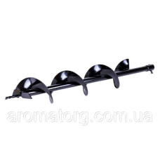Шнек TT AGRO MOTO на мотобур, L — 800 мм, діаметр 120 мм