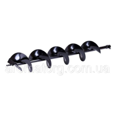 Шнек TT AGRO MOTO на мотобур, L — 1000 мм, діаметр 150