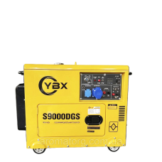 Генератор дизельний S9000DGS 6.0/6.5KW (однофазний+свічка накала) YBX, безшумний