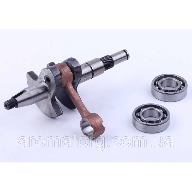 Колінвал + підшипники 2 шт.: 15*32*9 - STL