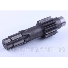 Вал КПП No5 L-227 мм Z-6/13 Xingtai 24B, Shifeng 244,Taishan 24