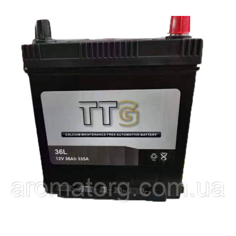 Акумулятор TTG 36AH 12 V (L+)