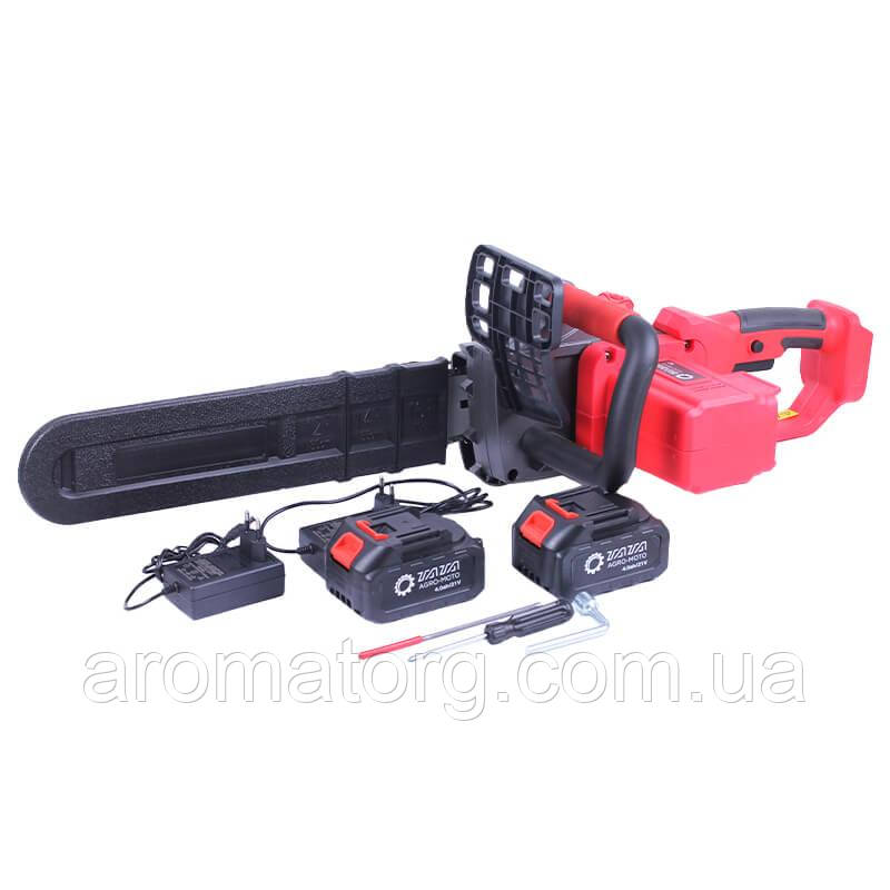 Пила акумуляторна TM-CS408Li TATA, 16inch, 21V 2 АКБ (4A;4A), зарядний пристрій