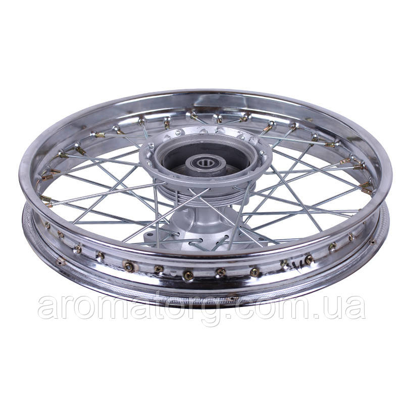 Диск задній R18*2,15J хром (під барабан, 17 мм, 6 болт. зірка) Shineray XY200GY-6С