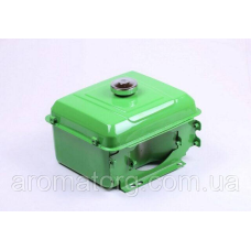 Бак паливний з кришкою 1GZ90 TT AGRO MOTO на дизельний двигун 190N, зелений
