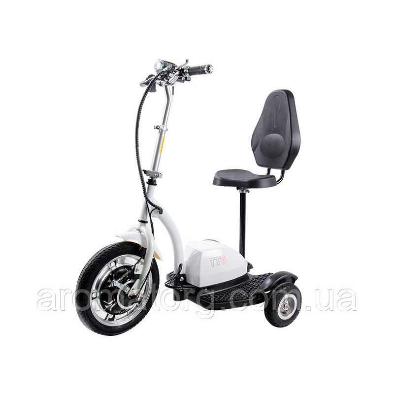 Електросамокат із сидінням (сидіння — спинка) TTG SM T06-2 48 V 500 W 12AH білий