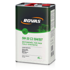 Моторна олива синтетична Rovas 5W-30 C3 504/507 20L