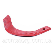 Нож фрезы левый  IT-225 A-a TT AGRO MOTO на мототрактор, 150*170 мм, 450 гр