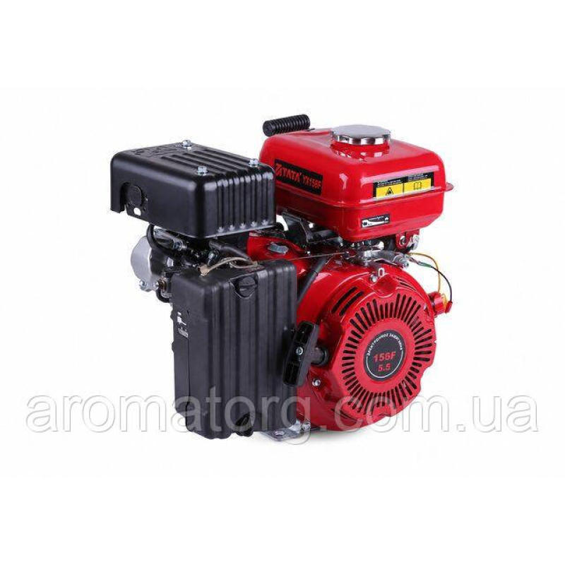 Двигун бензиновий 156F TATA (з виходом вала під шпанку, 15 mm) 4.5 к.с.